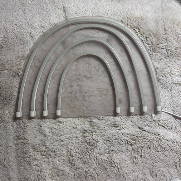 Pillowfort Neon Rainbow Wall Light - Purple, Yellow, Teal, Red - Picture 6 of 6